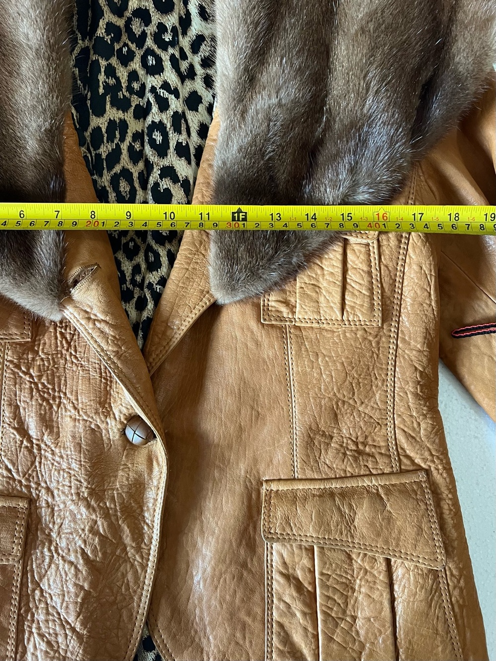 Benedetta Novi Leather Jacket size 48 (M/L) Excellent condition - Picture 7 of 16